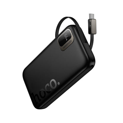 Eksterni punjač HOCO Q51, 10000mAh, 20W, PD, 2 x USB-C, Crna
