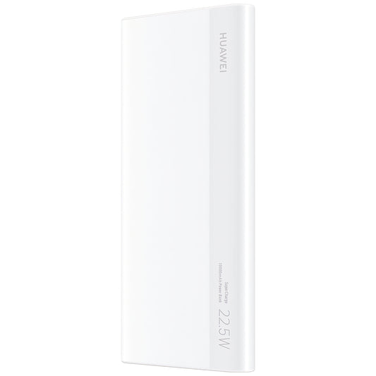 Huawei SuperCharge External Battery, 10000mAh, 22.5W, QC + PD, 1 x USB-A - 1 x USB-C, White 55034445