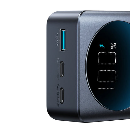 Eksterna baterija Joyroom JR-PBF05 Pro, 30000mAh, 65W, QC + PD, 1 x USB-A - 2 x USB-C, Crna