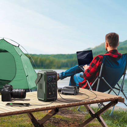Eksterna baterija Joyroom JR-PBF10, 75000mAh, 100W, QC + PD, 3 x USB-A - 3 x USB-C, Zelena