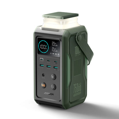 Eksterna baterija Joyroom JR-PBF10, 75000mAh, 100W, QC + PD, 3 x USB-A - 3 x USB-C, Zelena