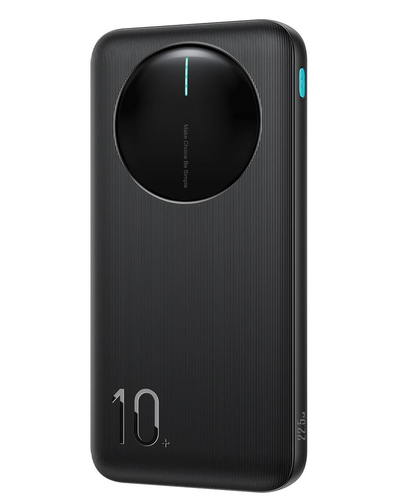 Eksterni punjač Joyroom JR-PBF12 Pro, 10000mAh, 22.5W, QC + PD, 1 x USB-C - 2 x USB-A, Crna