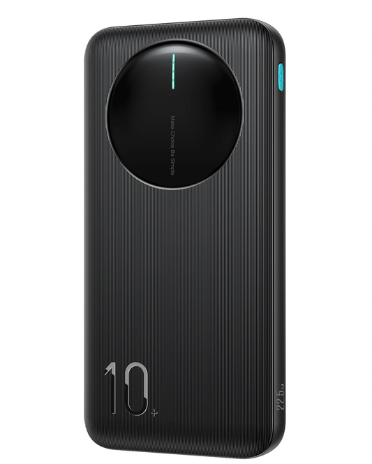 Eksterni punjač Joyroom JR-PBF12 Pro, 10000mAh, 22.5W, QC + PD, 1 x USB-C - 2 x USB-A, Crna