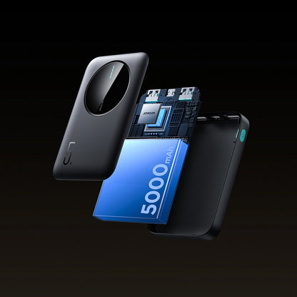 Eksterna baterija Joyroom JR-PBF13, 5000mAh, 12W, 1 x USB-C - 2 x USB-A, Crna
