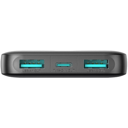 Eksterna baterija Joyroom JR-PBF13, 5000mAh, 12W, 1 x USB-C - 2 x USB-A, Crna