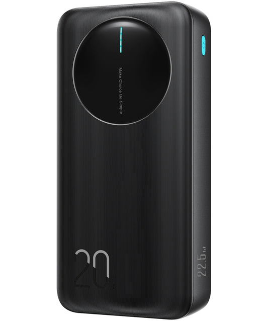 Spoljna baterija Joyroom JR-PBF14 Pro, 20000mAh, 22.5W, QC + PD, 1 x USB-C - 2 x USB-A, Crna