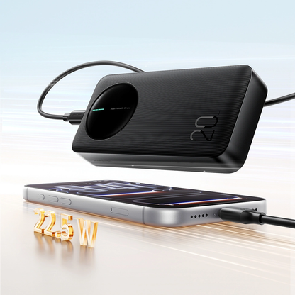 Spoljna baterija Joyroom JR-PBF14 Pro, 20000mAh, 22.5W, QC + PD, 1 x USB-C - 2 x USB-A, Crna