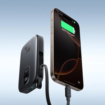 Spoljna baterija Joyroom JR-PBF17, 10000mAh, 22.5W, QC + PD, 1 x USB-A - 2 x USB-C, Crna