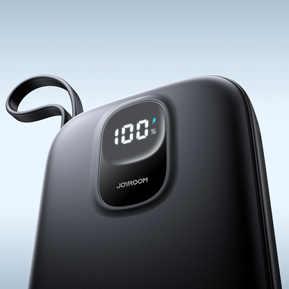 Spoljna baterija Joyroom JR-PBF18, 10000mAh, 22.5W, QC + PD, 1 x Lightning - 1 x USB-A - 1 x USB-C, Crna