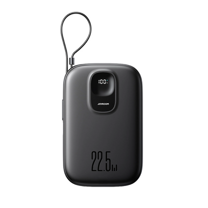 Spoljna baterija Joyroom JR-PBF18, 10000mAh, 22.5W, QC + PD, 1 x Lightning - 1 x USB-A - 1 x USB-C, Crna