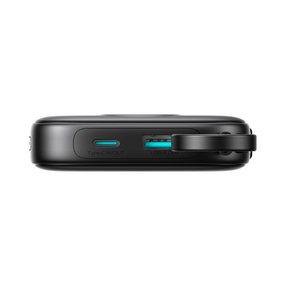 Spoljna baterija Joyroom JR-PBF18, 10000mAh, 22.5W, QC + PD, 1 x Lightning - 1 x USB-A - 1 x USB-C, Crna