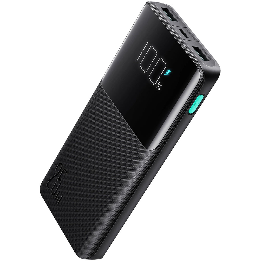 Spoljna baterija Joyroom JR-PBF20, 10000mAh, 25W, QC + PD, 1 x USB-C - 2 x USB-A, Crna