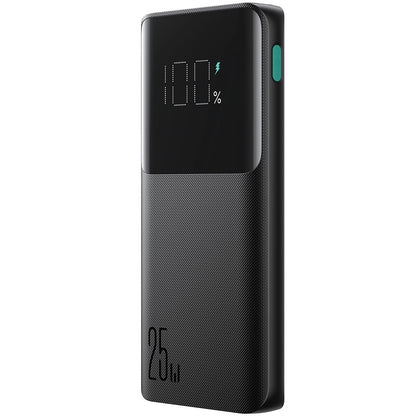 Spoljna baterija Joyroom JR-PBF20, 10000mAh, 25W, QC + PD, 1 x USB-C - 2 x USB-A, Crna