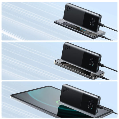 Spoljna baterija Joyroom JR-PBF20, 10000mAh, 25W, QC + PD, 1 x USB-C - 2 x USB-A, Crna