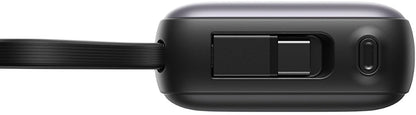 Spoljna baterija Joyroom JR-PBF27, 10000mAh, 22.5W, QC + PD, 1 x Lightning - 2 x USB-C, Crna