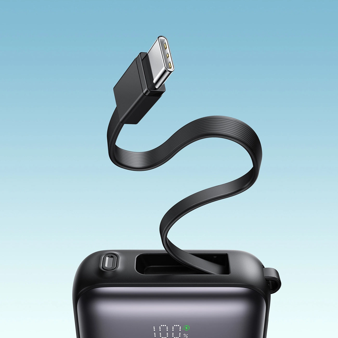 Spoljna baterija Joyroom JR-PBF27, 10000mAh, 22.5W, QC + PD, 1 x Lightning - 2 x USB-C, Crna