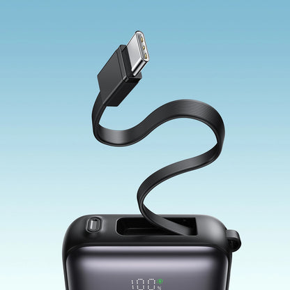 Spoljna baterija Joyroom JR-PBF27, 10000mAh, 22.5W, QC + PD, 1 x Lightning - 2 x USB-C, Crna