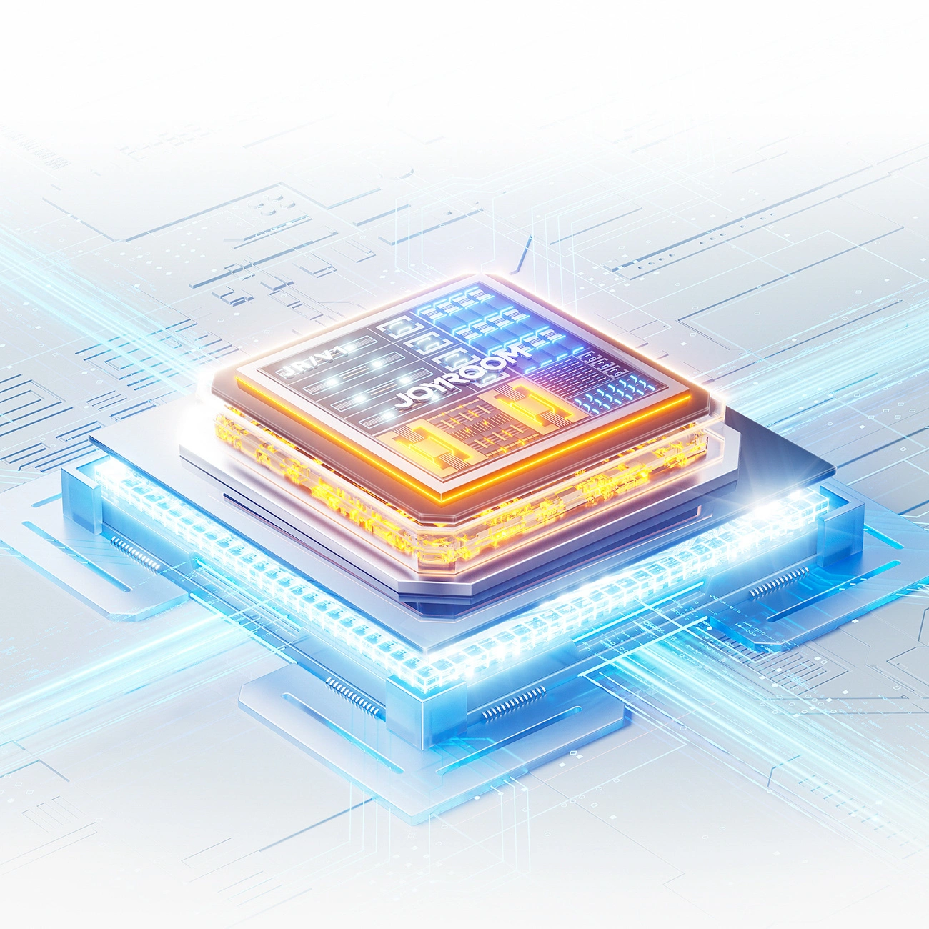 Spoljna baterija Joyroom JR-PBF29, 20000mAh, 22.5W, QC + PD, 1 x Lightning - 2 x USB-C, Bela