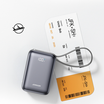 Spoljna baterija Joyroom JR-PBF29, 20000mAh, 22.5W, QC + PD, 1 x Lightning - 2 x USB-C, Crna