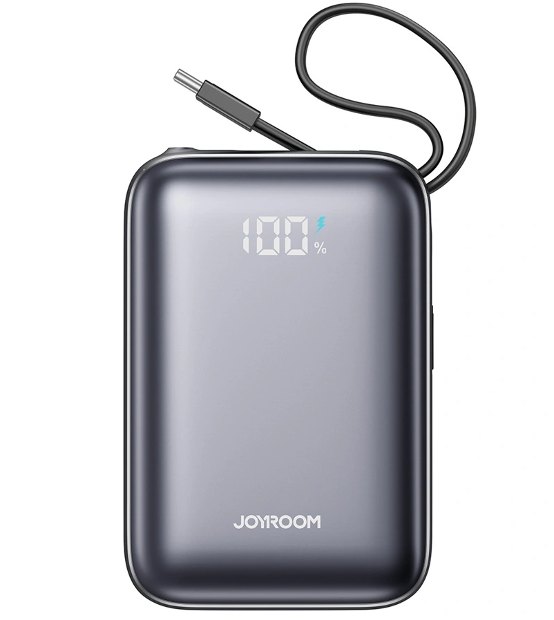 Spoljna baterija Joyroom JR-PBF29, 20000mAh, 22.5W, QC + PD, 1 x Lightning - 2 x USB-C, Crna