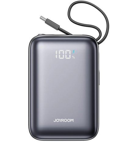 Spoljna baterija Joyroom JR-PBF29, 20000mAh, 22.5W, QC + PD, 1 x Lightning - 2 x USB-C, Crna