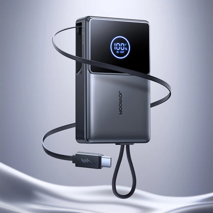 Spoljna baterija Joyroom JR-PR1, 10000mAh, 22.5W, PD, 2 x USB-C, Siva