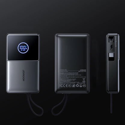 Spoljna baterija Joyroom JR-PR1, 10000mAh, 22.5W, PD, 2 x USB-C, Siva