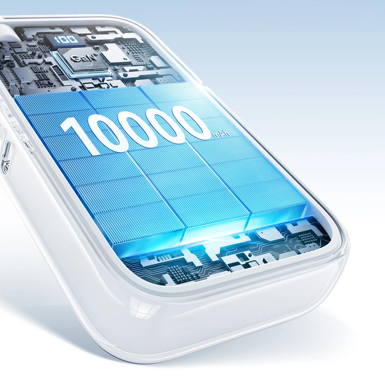 Spoljna baterija Joyroom JR-PR2L, 10000mAh, 35W, QC + PD, 1 x Lightning - 1 x USB-C, Bela