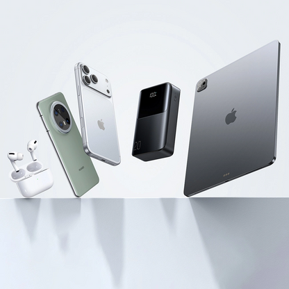 Spoljna baterija Joyroom JR-QP192, 20000mAh, 22.5W, QC + PD, 1 x USB-A - 2 x USB-C, Crna