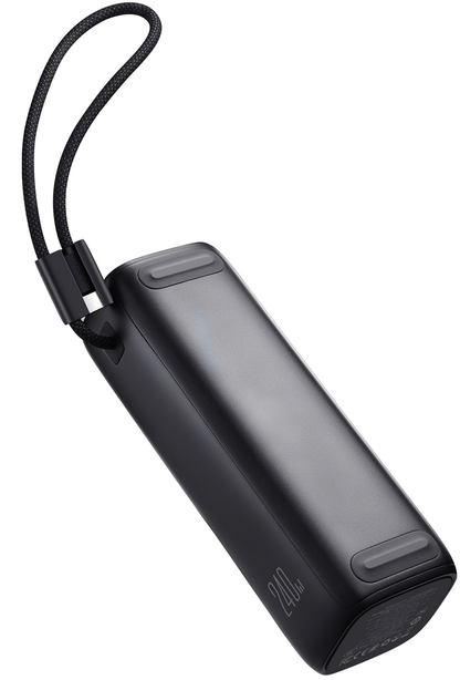 Eksterna baterija Joyroom PODIX PR70, 25000 mAh, 240 W, QC + PD, 1 x USB-A – 3 x USB-C, crna