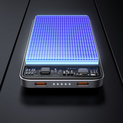 Spoljna baterija Wireless McDodo MC-3781 Meta, 10000mAh, 20W, PD + FQI, 1 x QI - 2 x USB-C, Crna