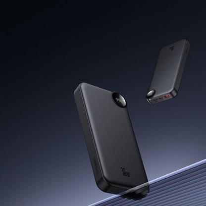 Eksterna baterija McDodo MC-3850 Display, 10000mAh, 30W, QC + PD, 1 x USB-A - 2 x USB-C, Crna