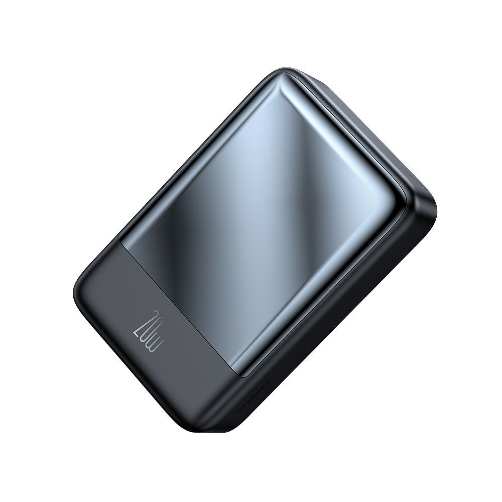 Spoljna bežična baterija McDodo MC-5021 Ambilight, 20000mAh, 20W, PD + FQI, 1 x QI - 1 x USB-C, Crna