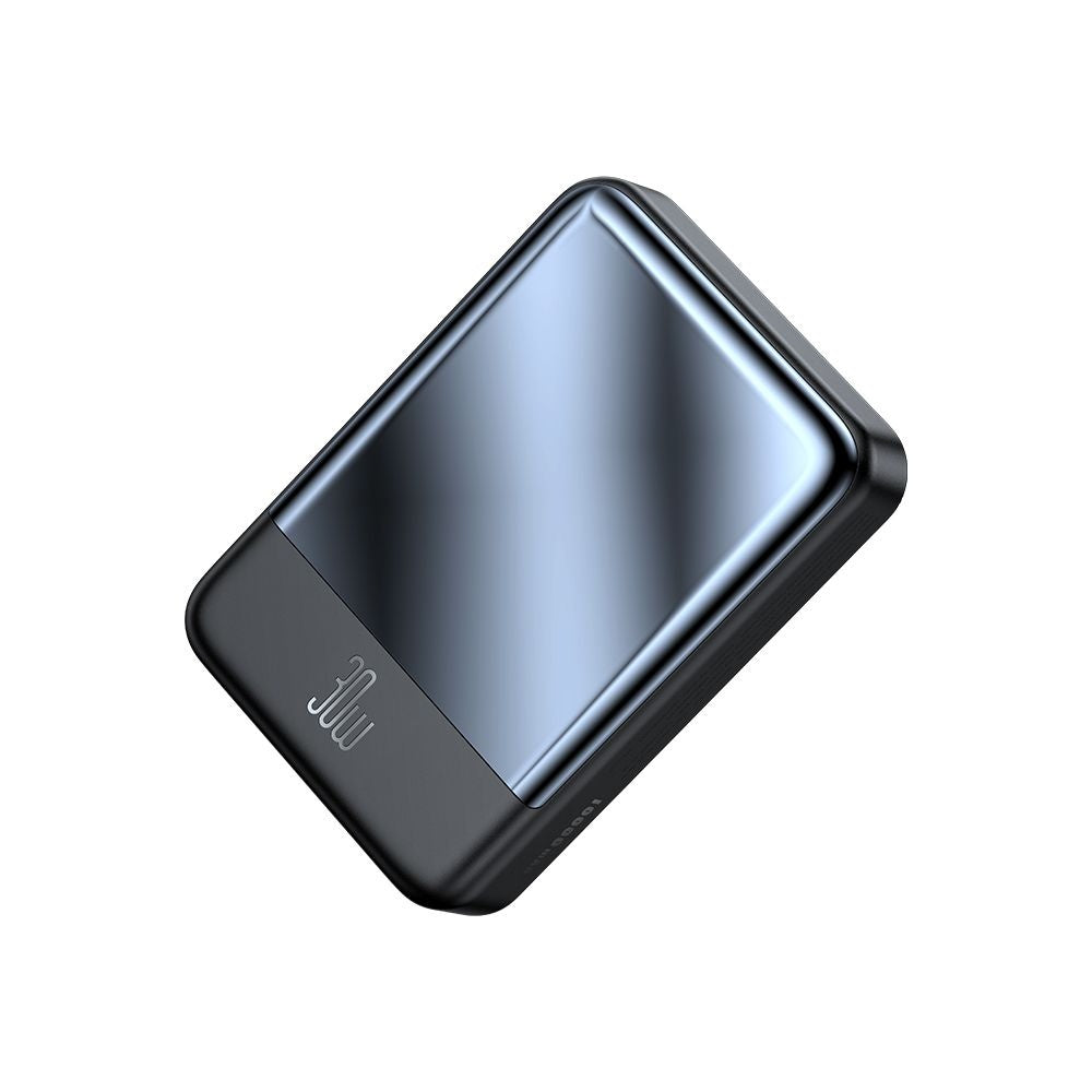 Spoljna bežična baterija McDodo MC-5931 Ambilight, 10000mAh, 30W, PD + FQI, 1 x QI - 1 x USB-C, Crna