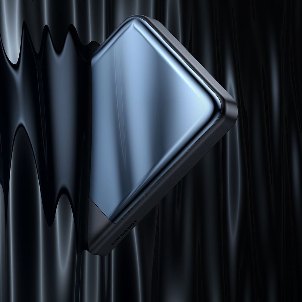 Spoljna bežična baterija McDodo MC-5931 Ambilight, 10000mAh, 30W, PD + FQI, 1 x QI - 1 x USB-C, Crna