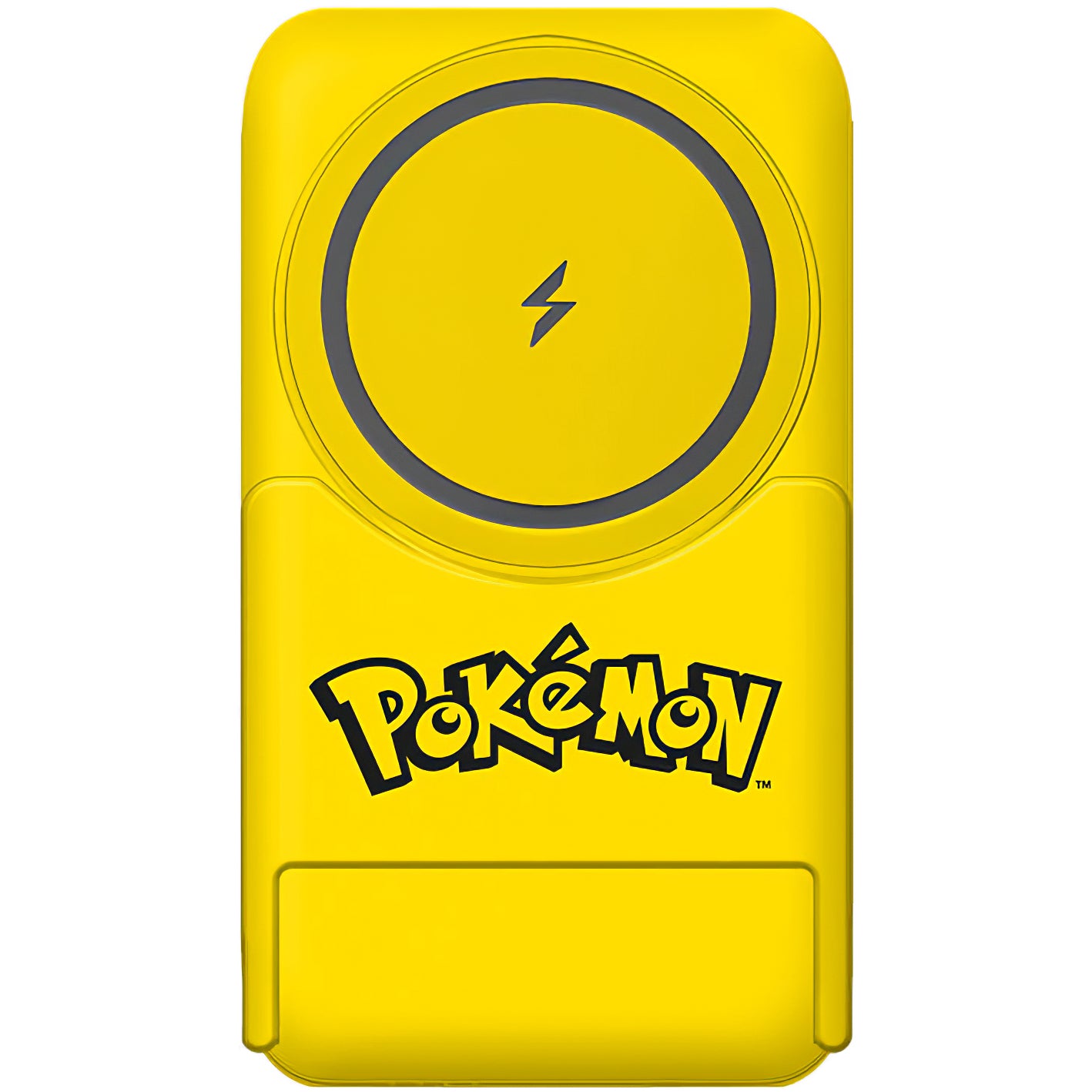 Bežična Eksterna Baterija OTL Pokemon Pikatchu, 5000mAh, 20W, PD + FQI, 1 x QI - 1 x USB-C, Žuta PK1191