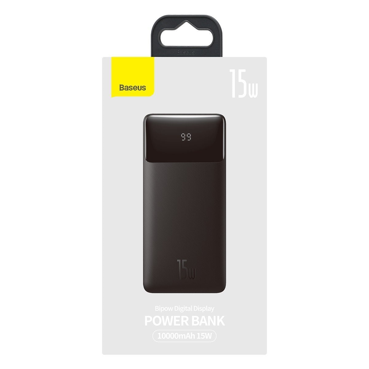 Spoljna baterija Baseus Bipow, 10000mAh, 15W, 1 x USB-C - 2 x USB-A, Crna PPBD050001