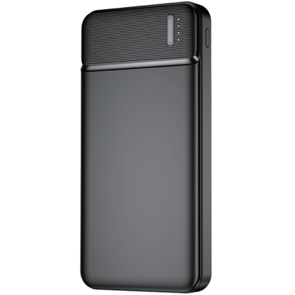 Eksterni punjač MaXlife MXPB-01, 10000mAh, 12W, 2 x USB-A, Crna