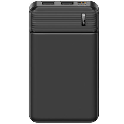 Eksterni punjač MaXlife MXPB-01, 10000mAh, 12W, 2 x USB-A, Crna