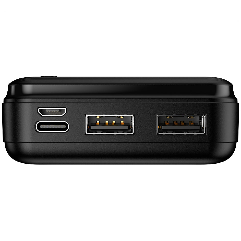 Eksterna baterija MaXlife MXPB-01, 20000mAh, 12W, 2 x USB-A, Crna