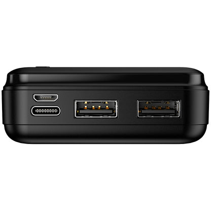 Eksterna baterija MaXlife MXPB-01, 20000mAh, 12W, 2 x USB-A, Crna