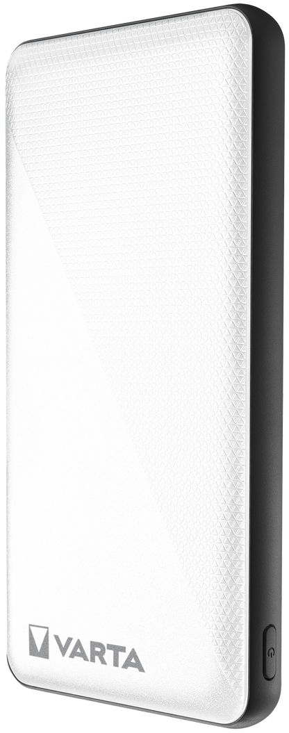 Eksterna baterija Varta Energy, 10000mAh, 15W, 1 x USB-C - 2 x USB-A, Bela