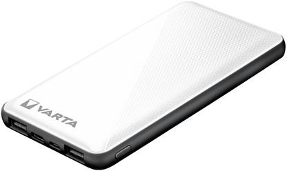 Eksterna baterija Varta Energy, 10000mAh, 15W, 1 x USB-C - 2 x USB-A, Bela
