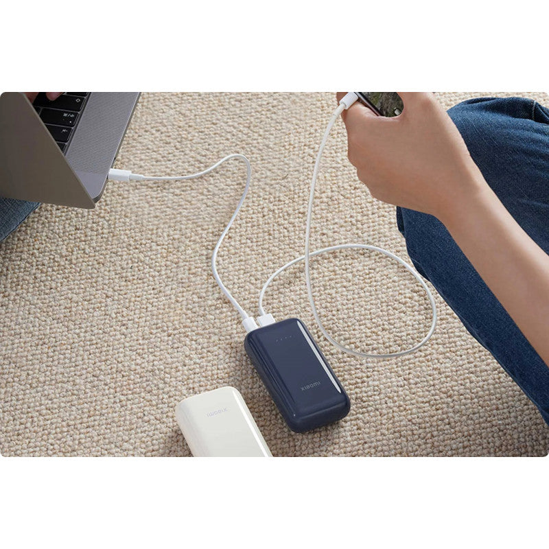 Spoljna baterija Xiaomi Pocket Edition Pro, 10000mAh, 33W, QC + PD, 1 x USB-A - 1 x USB-C, Mornarsko plava BHR5785GL