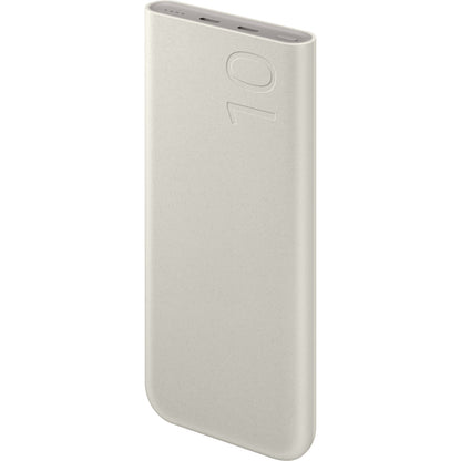 Samsung Eksterna Baterija, 10000mAh, 25W, PD, 2 x USB-C, Bež, Refabrikovana EB-P3400XUEGEU
