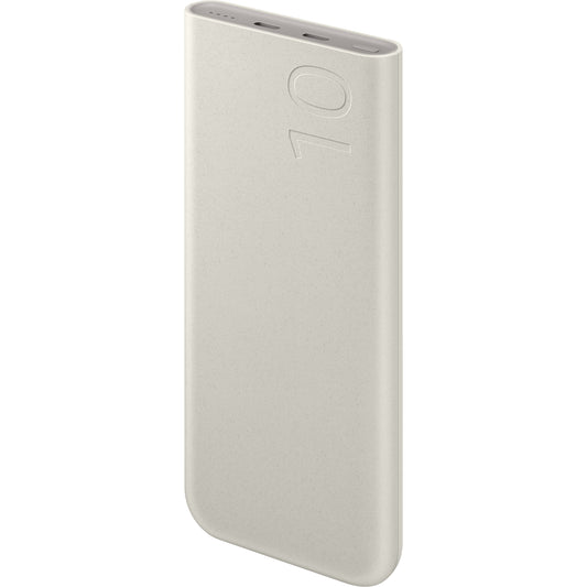 Samsung Eksterna Baterija, 10000mAh, 25W, PD, 2 x USB-C, Bež, Refabrikovana EB-P3400XUEGEU