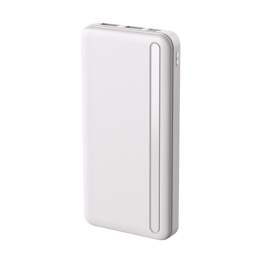 Spoljna baterija Setty PB1-101, 10000mAh, 10W, 2 x USB-A, Bela