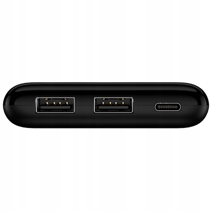 Spoljna baterija Setty SPBL-10, 10000mAh, 10W, 2 x USB-A, Crna
