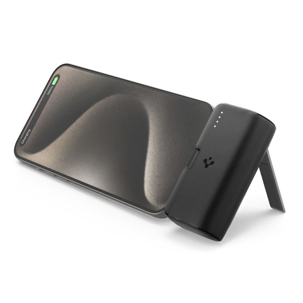 Spoljna baterija Spigen, 5000mAh, 22.5W, PD, 1 x USB-C, Crna