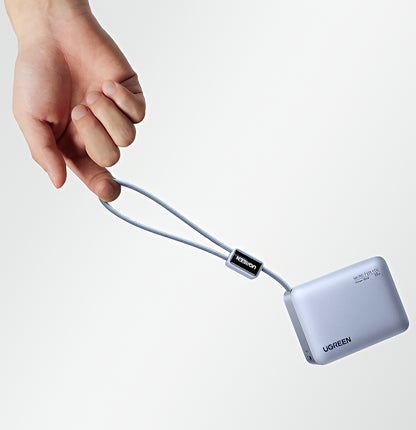Eksterna baterija UGREEN PB584 (75173B), 10000mAh, 33W, QC + PD, 1 x USB-A - 2 x USB-C, Plava